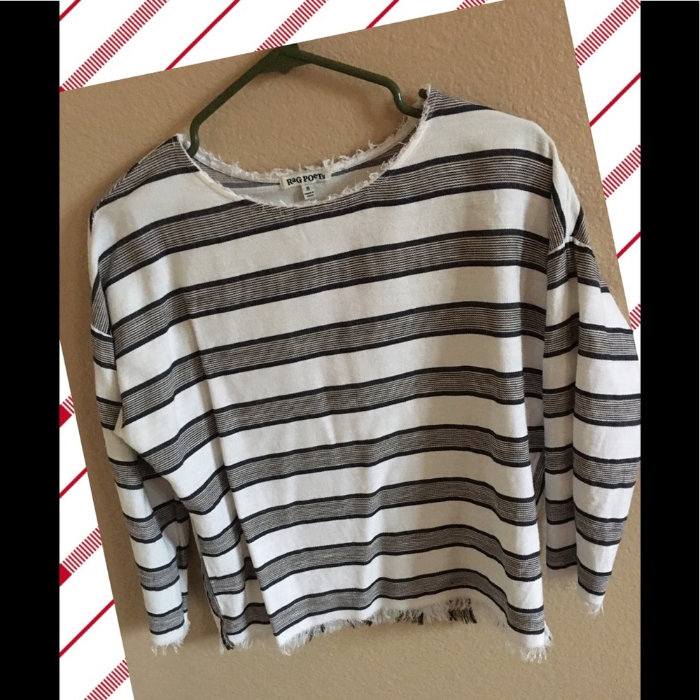 RAG POETS TOP NWOT - Picture 4 of 8